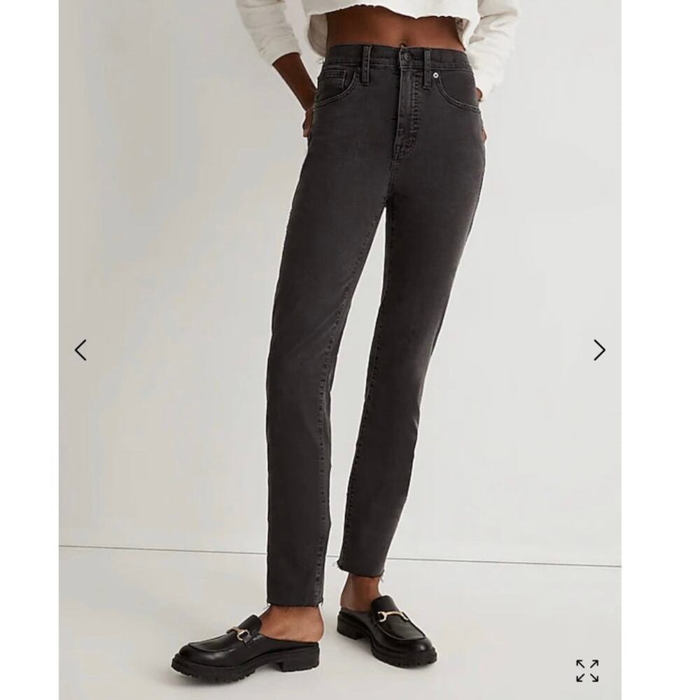 Madewell Women's Straight Leg Jeans - Black